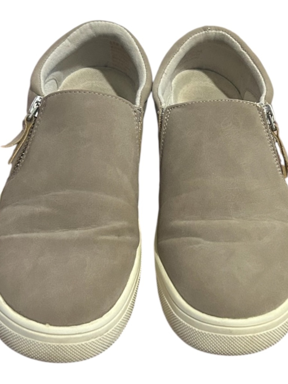 Kensie Gray Zip up Shoes-Size 5.5